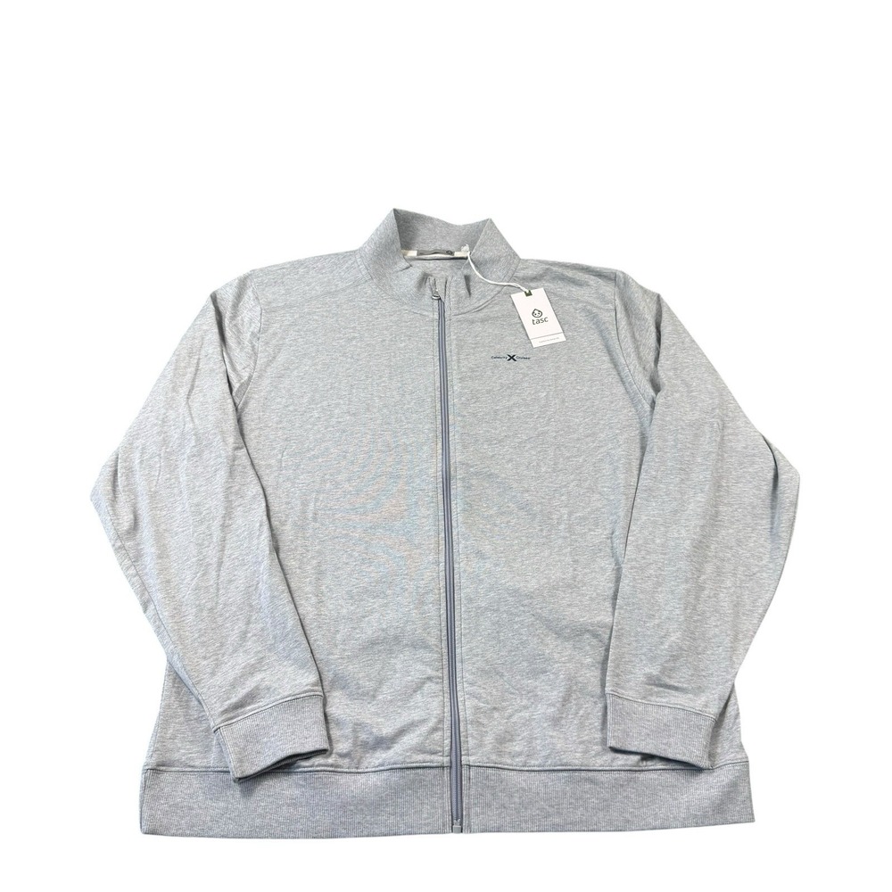 Tasc Carrollton Gray Full Zip Bamboo Jacket Mens XL TM716H-039 NWT